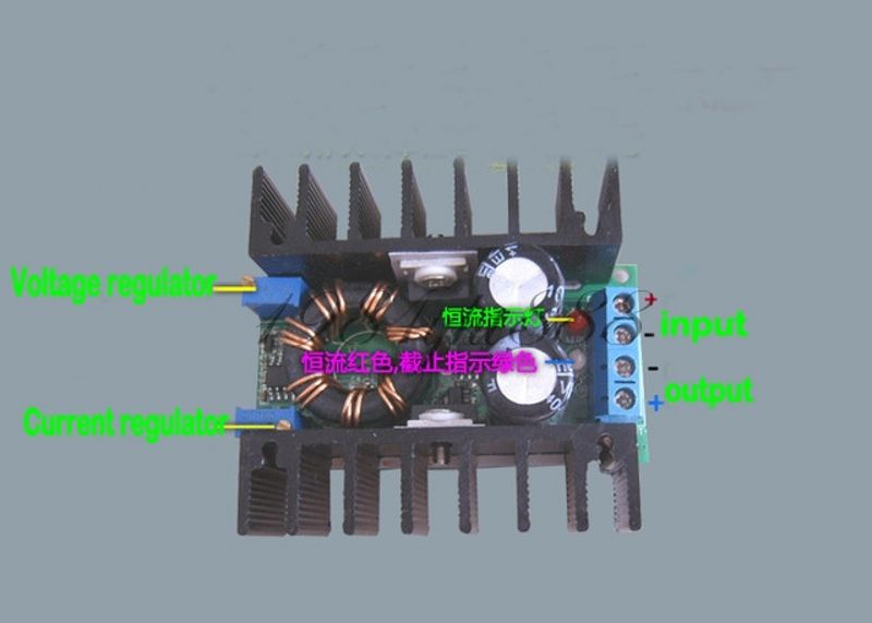 DC-DC 100W Constant Current Boost Step-up Module Mobile Power Su