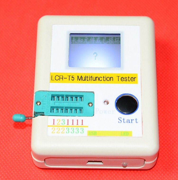 Transistor Tester Diode Triode Capacitance ESR Meter Mos + CASE - Click Image to Close