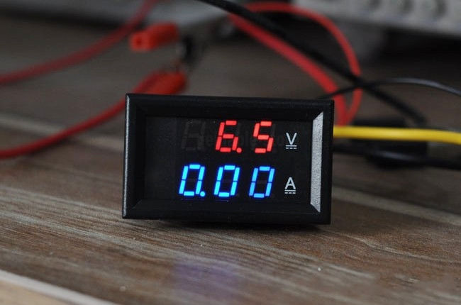 DC 0-300V 500A Dual LED Digital Volt Amp Voltage Power Meter + 5