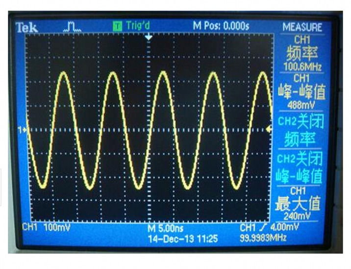 AD9854 100Mhz Sine Wave DDS Signal Generator + PC Software Contr