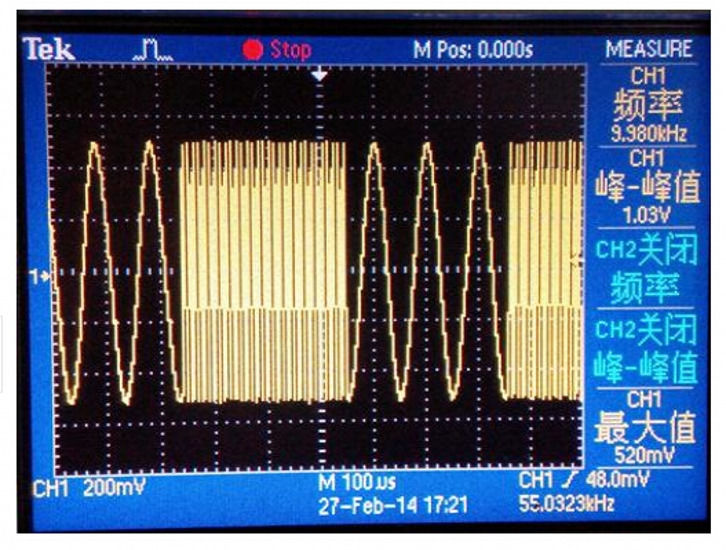 AD9854 100Mhz Sine Wave DDS Signal Generator + PC Software Contr