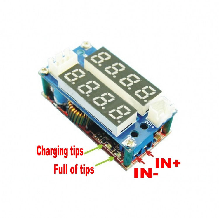 New 5A Adjustable CC/CV Current Voltage Step Down Module LED Pan