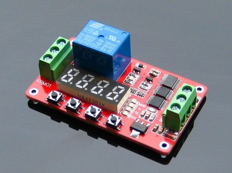 New 12V Relay Cycle Timer Module * PLC Home Automation Delay Mul - Click Image to Close