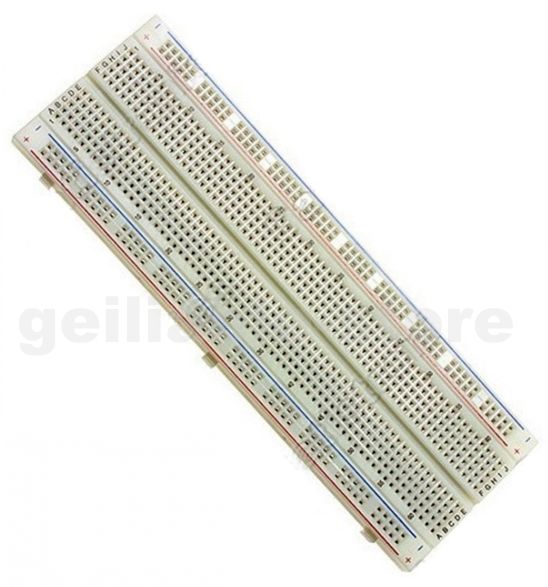 Breadboard 830 Point Solderless PCB Bread Board MB-102 MB102 Tes