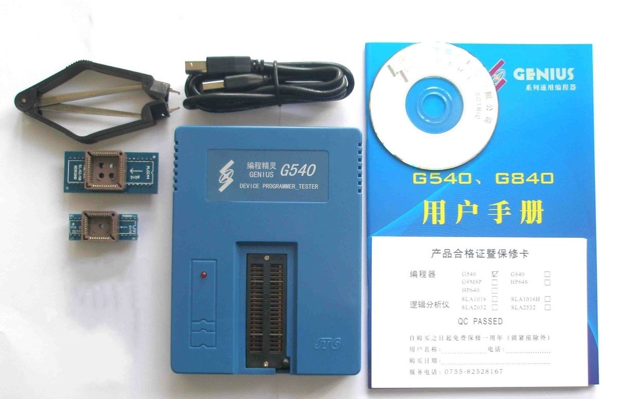 New Genius G540 USB Universal Bios GAL Programmer EPROM FLASH 51