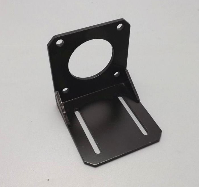 For 57mm NEMA23 Stepper Motor Alloy Steel Mounting Bracket with - Click Image to Close