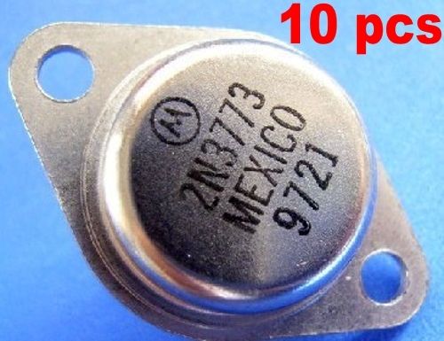 10 pcs 2N3773 16A 140V Audio High Power NPN Transistor MOT/ST TO