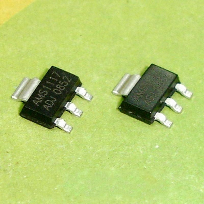 50 pcs AMS1117 LM1117 1117 ADJ 1A Voltage Regulator SOT-223 - Click Image to Close