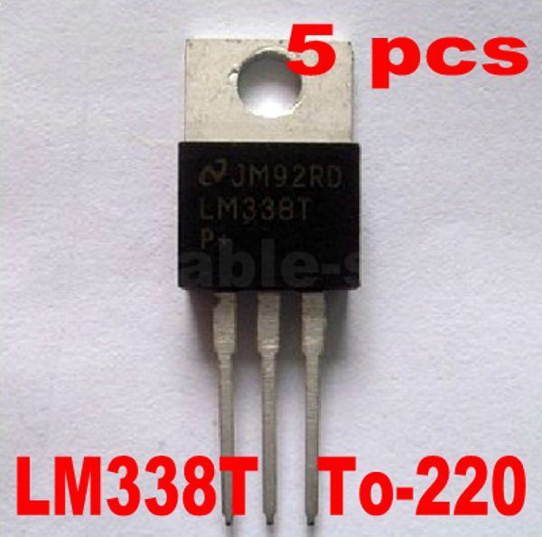 5 pcs LM338T LM338 Voltage Regulator Adjustable 1.2V To 32V 5A N - Click Image to Close