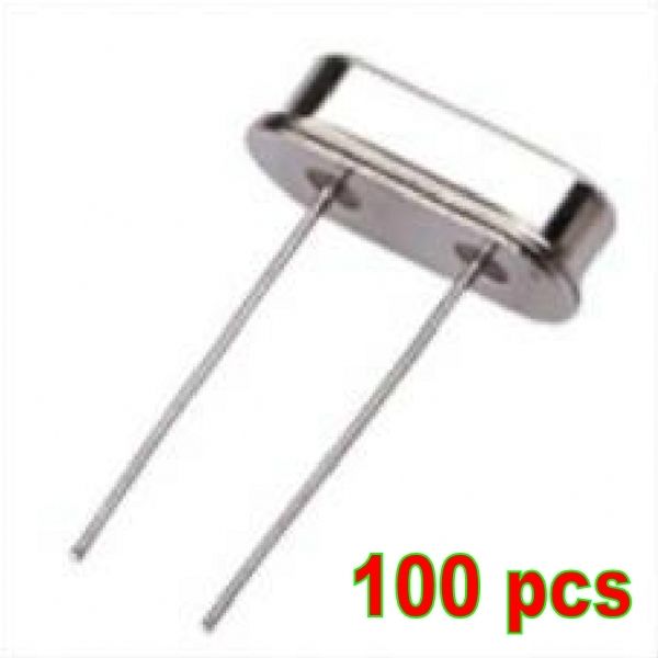 100 pcs 8.000MHZ 8 MHZ 8M HZ Crystal Oscillator HC-49S