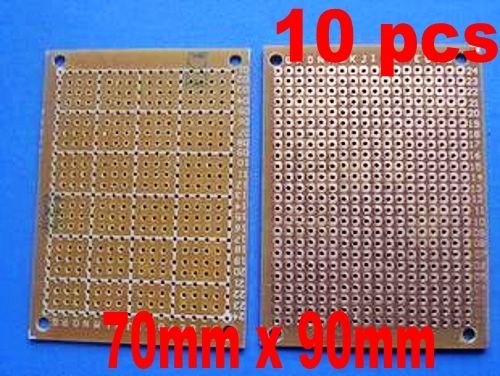 10 pcs DIY Prototype Paper PCB Universal Board 7 x 9 cm New