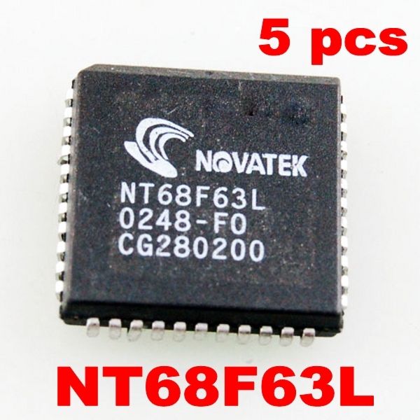 5 pcs Original NOVATEK MCU NT68F63L NT68F63LG Empty IC Chip Boar