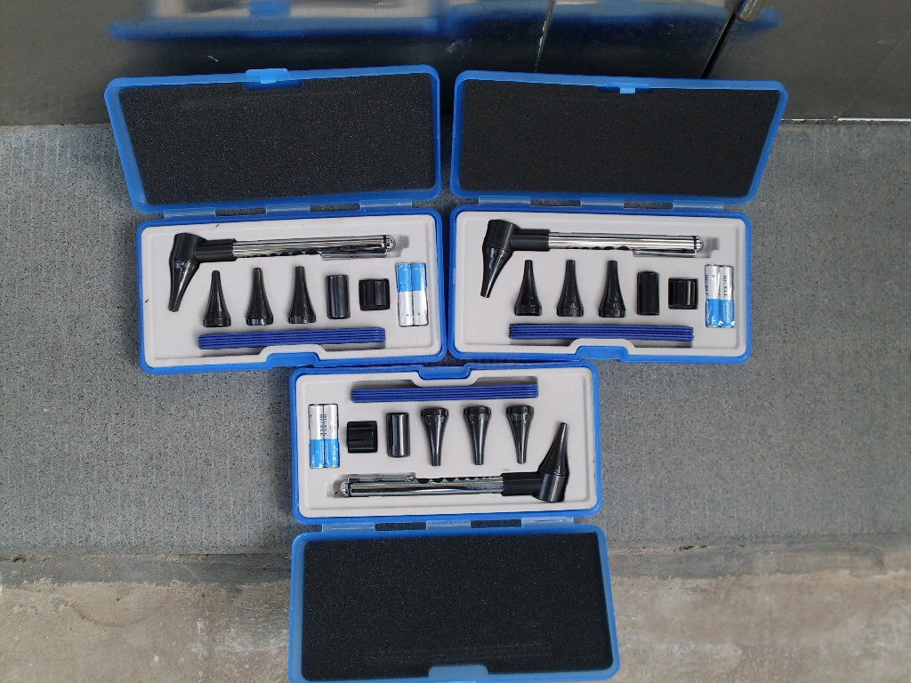 New Ophthalmoscope Otoscope stomatoscope Diagnostic Set for Ear - Click Image to Close