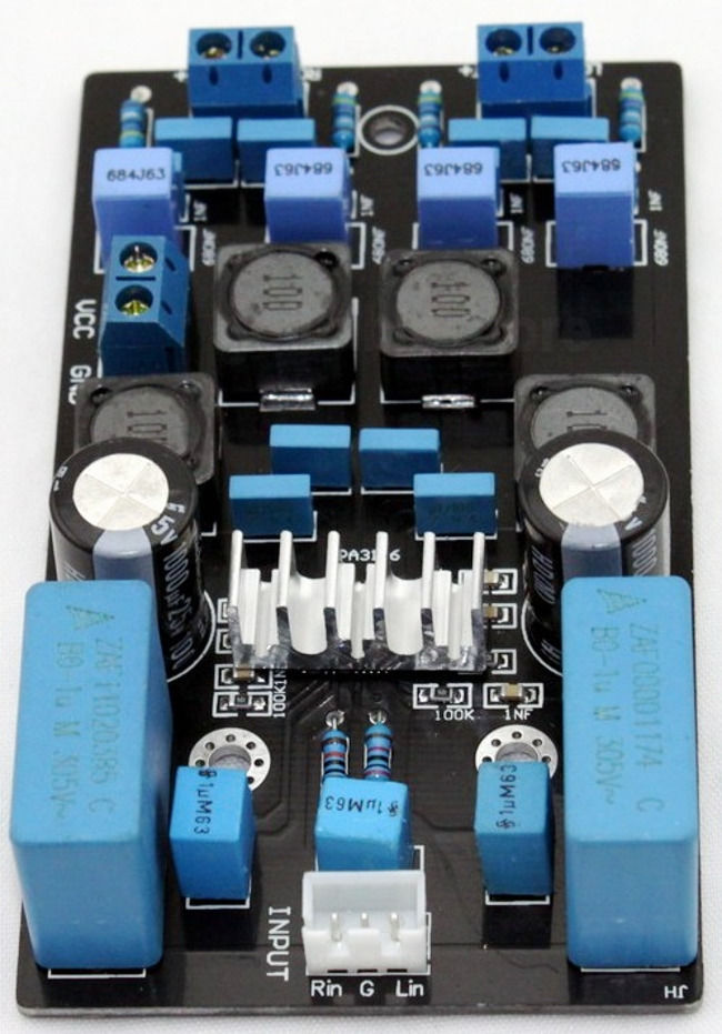 New TPA3116 Inductor Famous Circuit Design Class D Digital Power