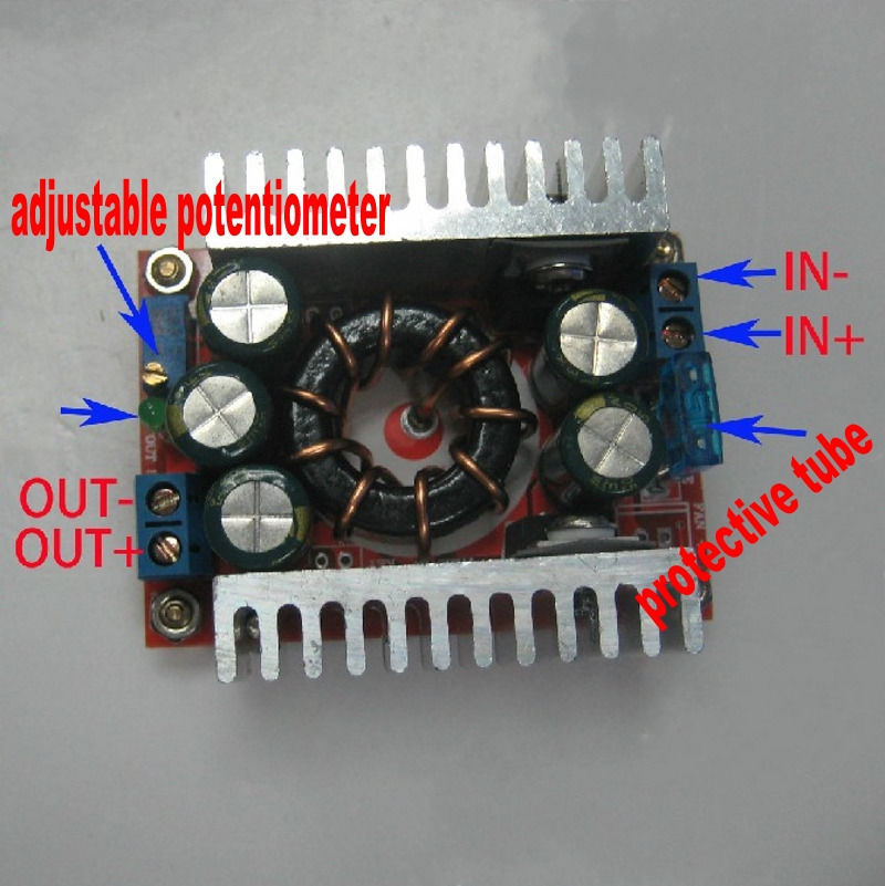 15A DC/DC Converter Buck Adjustable 4-32V 12V to 1.2-32V 3.3/5V - Click Image to Close