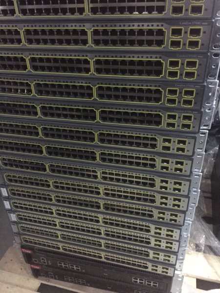 CISCO WS-C3750G-48TS-S 48