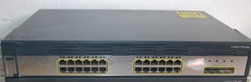 Cisco WS-C3750G-24TS-S 1.5U 244 - Click Image to Close