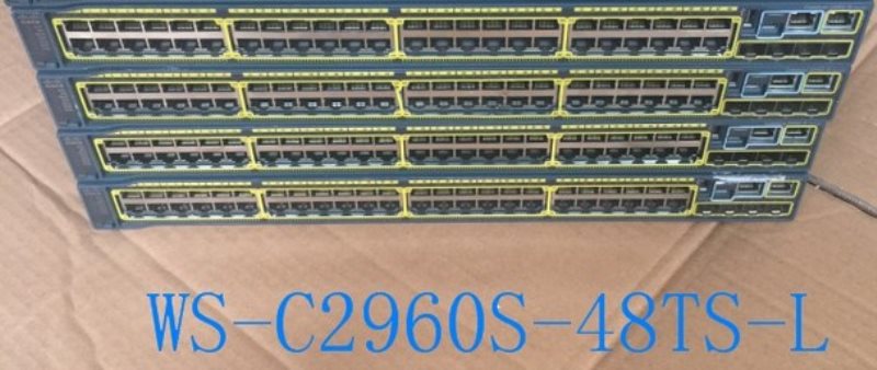 Cisco WS-C2960S-48TS-L 48 - Click Image to Close