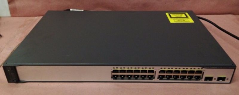 CISCO WS-C3750V2-24PS-S 24 POE - Click Image to Close