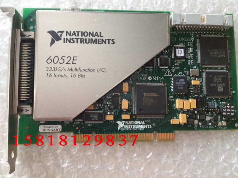 NI PCI-6052E - Click Image to Close