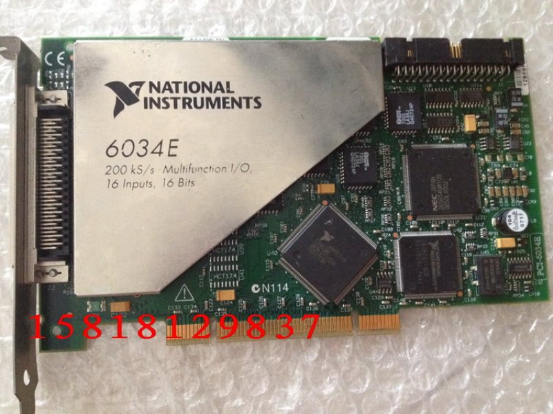 NI PCI-6034E (DAQ) - Click Image to Close