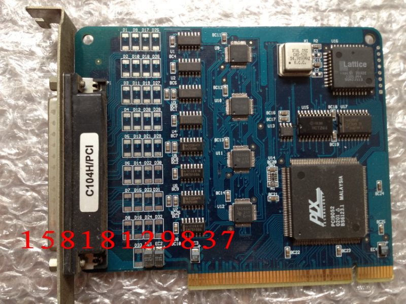 MOXA C104H PCI 4RS-232 - Click Image to Close