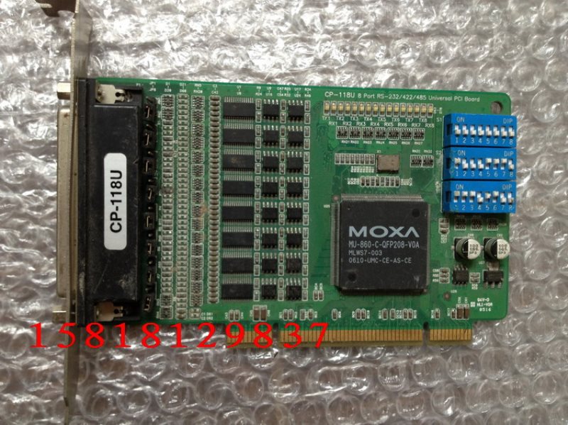 MOXA CP-118U PCI 8RS-232/422/485 - Click Image to Close