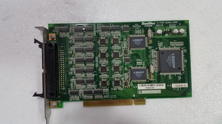 NAUTILUS HYOSUNG 12 PORT SERIAL CARD