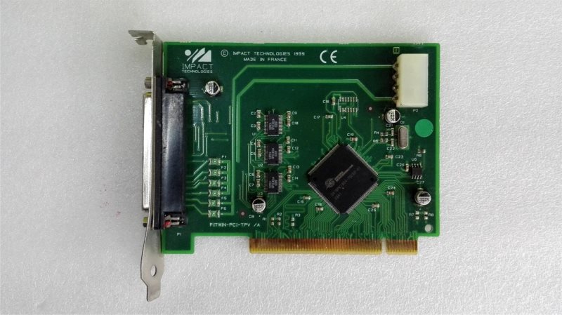 IMPACT TECHNOLOGIES 1999 MADE IN FRANCE FITWIN-PCI-TPV/A - Click Image to Close