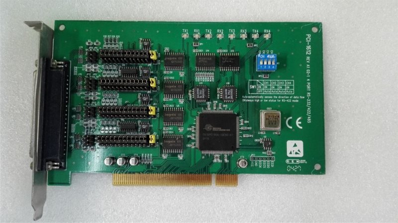 PCI-1612 REV A1 01-1 4-port RS-232/422/485 card w - Click Image to Close